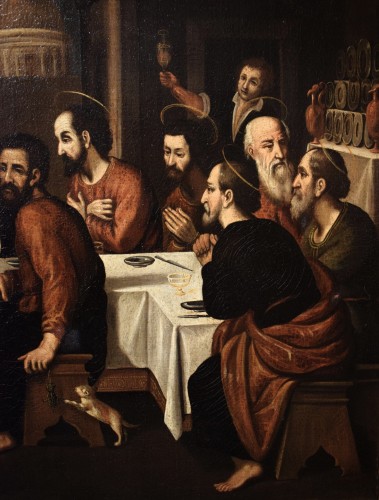 Last Supper - Late 16th century Hispano-Flemish Master - 